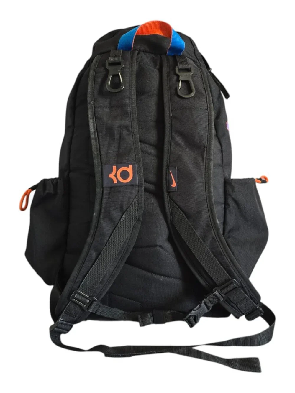 Nike Air Max KD Kevin Durant Fast Break Basketball Backpack Black Orange Blue